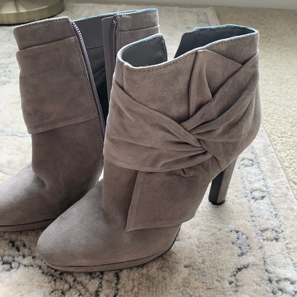 Gianni Bini Heeled Sued Booties